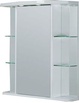 Зеркало-шкаф Эмили 80 800х873х266 мм, цвет белый, крепеж в комплекте ZZ товар