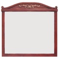 Зеркало для мебели "Виктория" 1080*980*30,  цвет красно-коричн.антик, БЕЗ комплекта крепежа ZZ