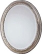 Зеркало овальное в раме 75хh96х3см (крепления в комплекте), (цв. Silver сусальное серебро), Royal ZZ