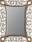 Зеркало прямоугольное в багетной раме 940х1240мм (цв. Foglia Argento/Oro), Joris ZZ