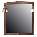 Зеркало 90хh105см, в деревянной раме (цв. орех), RODI ZZ