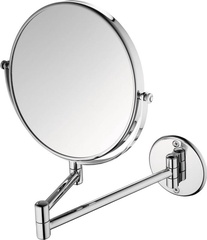 Зеркало косметическое, настенное поворотное, 3-х кратн. увелич., (цв. хром), Iom ZZ