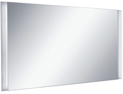 Зеркало 100x65x4,8 см, с флуоресцентными светильниками (2 лампы) и ИК выключателем  XX
