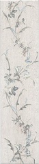 Кантри Шик белый декорированный|9.9x40.2