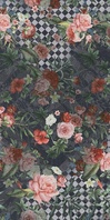 Цветы декорированный обрезной|119.5x238.5
