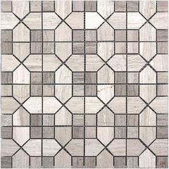 NATURAL Мозаика из мрамора KB-P54 (XY-M031G-54P) ZZ |30,5x30,5