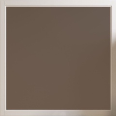 Зеркало Омега-90, 910x900x22 мм, цвет слоновая кость, крепеж в комплекте XX