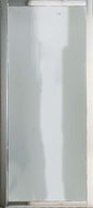 Боковая стенка 80хh190см, (правая/левая) для сдвижной двери (профиль цв. хром, стекло 6мм, прозрачное StarClean) New Cee ZZ