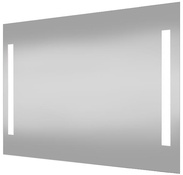 Зеркало Line с внутренней подсветкой 800x600 (2 вертикальных светильника) ZZ