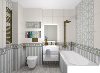 Ванная комната Kerama Marazzi дизайн
