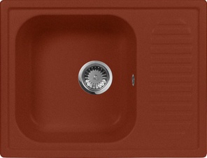 Мойка кухонная AquaGranitEx M-13 красный марс| 49x64x19