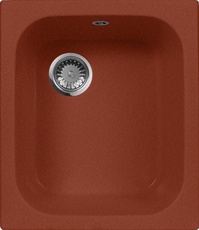 Мойка кухонная AquaGranitEx M-17 красный марс| 48x42x19