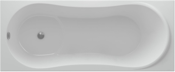 Акриловая ванна Акватек Афродита 150 см, слив слева| 150x70x46