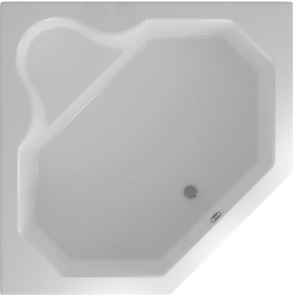 Акриловая ванна Акватек Лира вклеенный каркас| 148x148x50