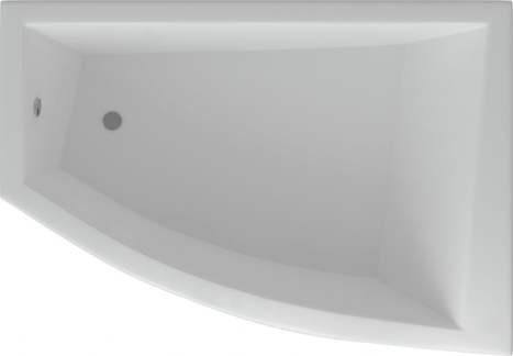 Акриловая ванна Акватек Оракул R, вклеенный каркас| 180x125x47
