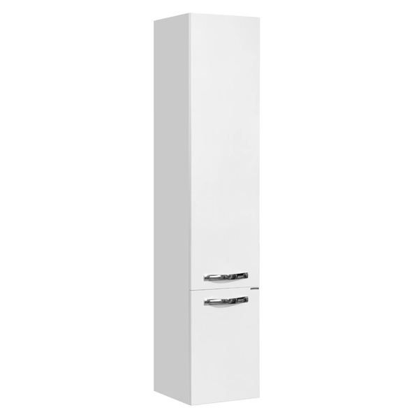 Шкаф-колонна Ария 80М подвесная 340*1710*316, цвет белый глянец ZZ