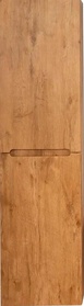 Шкаф подвесной с двумя распашными дверцами, ПЕТЛИ СПРАВА, две полки внутри, 400х300хh1500мм, (цв.Rovere Nature), Etna ZZ