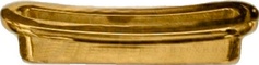 Декоративная накладка на отверстие перелива для ванны, (цв.золото), BelBagno ZZ