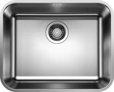 Мойка кухонная Blanco Supra 500 U сталь без клапана| 43x53x17, ZZ