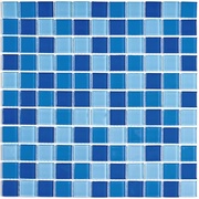 Blue wave-2   (25x25x4) ZZ 30x30