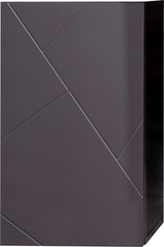 Шкаф Бриклаер Кристалл 60 софт, 35.2x31.6x60 см цв. графит, ZZ