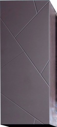 Шкаф Бриклаер Кристалл 90 софт, 35.2x31.6x90 см, цв.графит, ZZ
