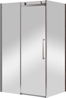 Душевой уголок 1200х900хh1950мм, прямоугольный, сдвижная дверь справа/слева, вход 500мм, (стекло прозр. 8мм, фурнит. цв.хром), Stylus M ZZ