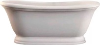 Ванна 1710х870хh705мм, литой минералный композит "White Tec", (без сифона арт.SFAS400), Aurora ZZ товар