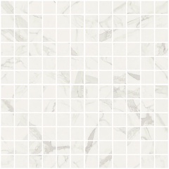 Mosaico 2,5x2,5 Bianco Statuario ZZ |30x30