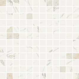 Mosaico 2,5x2,5 Bianco Calacatta  KL |30x30