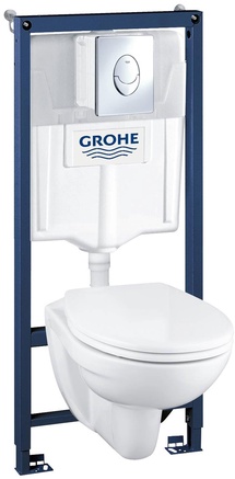 Комплект  Grohe Solido 39192000 подвесной унитаз| 51x35x38