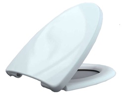Крышка-сиденье для унитаза Haro Делфи крепление - микролифт с эксцентриком, цв. бел. ZZ