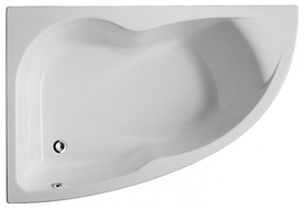 Акриловая ванна MICROMEGA DUO 150х100, ассимметричная,  левая  (БЕЗ каркаса и панели), белая ZZ товар