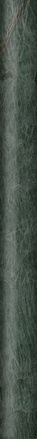 Бордюр Эвора зеленый глянцевый обрезной |30х2,5