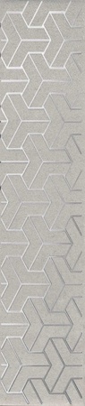Бордюр Ломбардиа серый |25x5,4