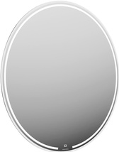Зеркало MIO d-80 см, круглое, со встроенным диммером, белое