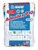 ADESILEX Р10 улучшенный белый клей на цементной основе (25 кг)