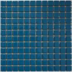 Мозаика 25FL-M-058 (зеленый хром) интерьерная (чип 2.5x2.5) ZZ|31.5x31.5