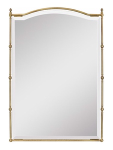 Зеркало прямоугольное h87х 65см, в металлической раме, (цв.бронза), Mirella ZZ