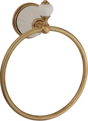 Полотенцедержатель-кольцо, (цв.бронза), Mirella ZZ