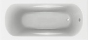 Ванна акриловая "Каспий", 1700х750 мм, прямоугольная, БЕЗ каркаса, слива-перелива и панели, белая