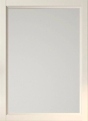 Зеркало Омега-75, 760x900x22 мм, цвет слоновая кость, крепеж в комплекте ZZ