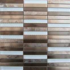 Мозаика из металла на сетке A10-106 ZZ |30x30