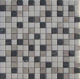 Мозаика из камня на сетке М20-131-20Т ZZ |30.5x30.5
