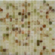 Мозаика из камня на сетке М20-166-15Р ZZ |30.5x30.5