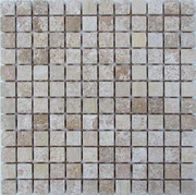 Мозаика из камня на сетке Т20-174-23L ZZ |30.5x30.5
