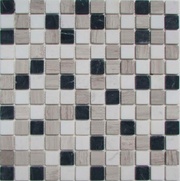 Мозаика из камня на сетке М20-201-23Т ZZ |30x30
