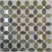 Мозаика из камня на сетке М20-208Р ZZ |30.5x30.5