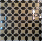 Мозаика из камня на сетке М20-209Р ZZ |30.5x30.5