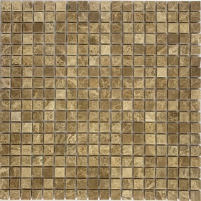 Мозаика из камня на сетке М20-248-15Р ZZ |30.5x30.5